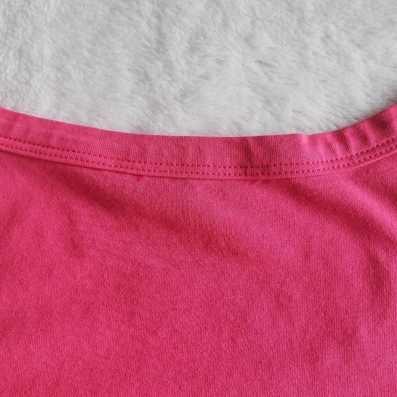 SHEIN Women's Sleeveless Basic Scoop Neck Fuchsia Mini Shirt Dress SZ M - Picture 9 of 14